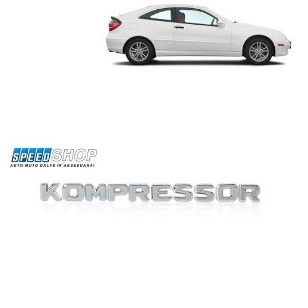 Kompressor chromuota emblema